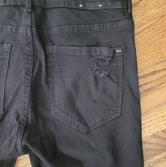 Garage black distressed jegging - Picture 3 of 5